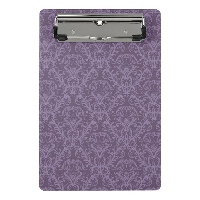 Minicarpeta De Pinza Papel pintado púrpura de lujo (Anverso)