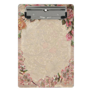 Minicarpeta De Pinza Pareja de Romance Vintage: Rosas de Antiguos Amant