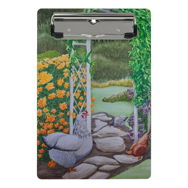 Minicarpeta De Pinza Parque del pollo feliz (Anverso)
