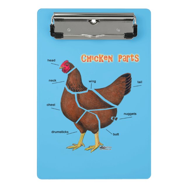 Minicarpeta De Pinza Partes de Pollo (Anverso)