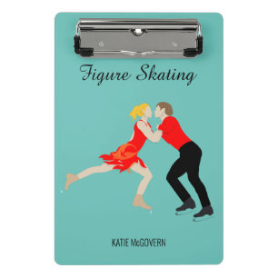 Minicarpeta De Pinza Patinaje artístico