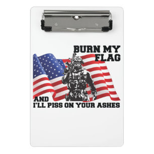 Minicarpeta De Pinza Patriota americano