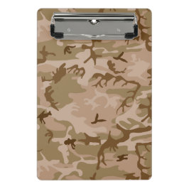 Minicarpeta De Pinza Patrón de camuflaje del desierto, patrón militar,