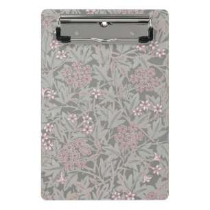 Minicarpeta De Pinza Patrón de Flor de Jazmín de William Morris