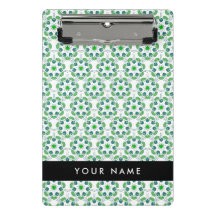 Patrón de hojas, hojas verdes, nombre