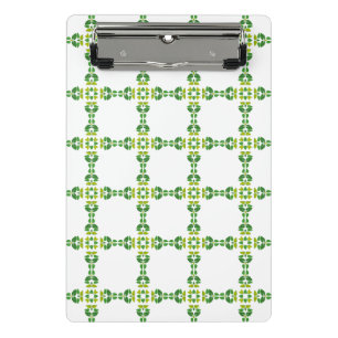 Minicarpeta De Pinza Patrón De Hojas, Patrón De Hojas, Hojas Verdes