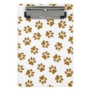 Minicarpeta De Pinza Patrón De Patas, Patas De Perro, Rutas De Oro Nara