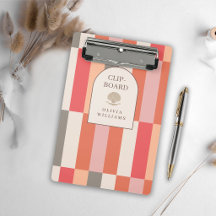 Patrón de rayas femeninas elegante personalizado