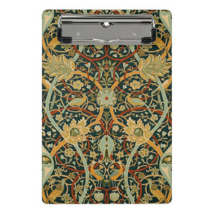 Minicarpeta De Pinza Patrón de tapiz del bosque de William Morris: Vint