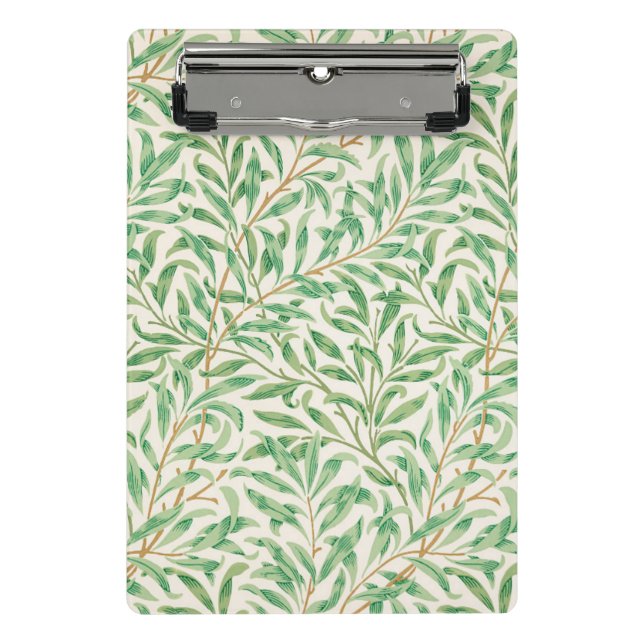 Minicarpeta De Pinza Patrón de Willow Bough William Morris (Anverso)