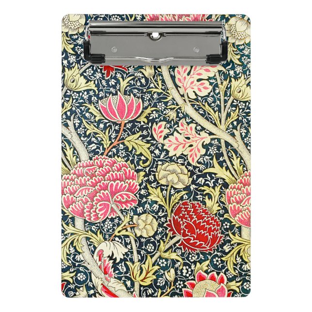 Minicarpeta De Pinza Patrón famoso de Guillermo Morris (Anverso)