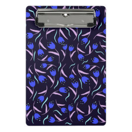 Minicarpeta De Pinza Patrón Floral de Primavera