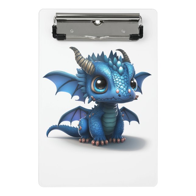 Minicarpeta De Pinza Pequeño Dragón (Anverso)