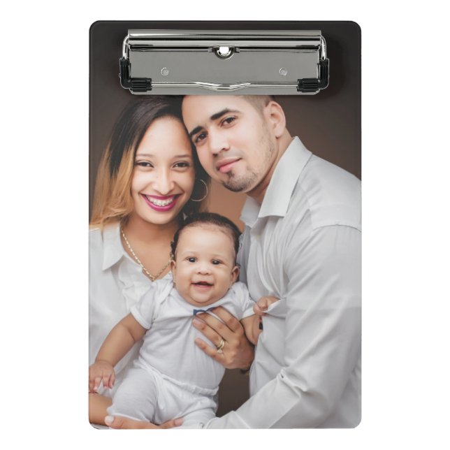 Minicarpeta De Pinza Personalizado fotográfico familiar personalizado  (Anverso)