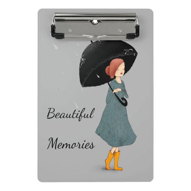 Minicarpeta De Pinza Personalizado texto hermosos recuerdos lindo regal (Anverso)