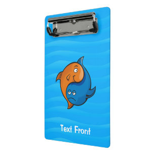 Minicarpeta De Pinza Personalizado Yin Yang Fish