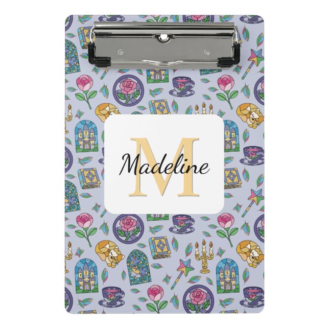 Minicarpeta De Pinza Personalized Cats Beauty and the Beast Book Girl (Anverso)