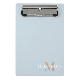 Minicarpeta De Pinza Personalized Name Monogram