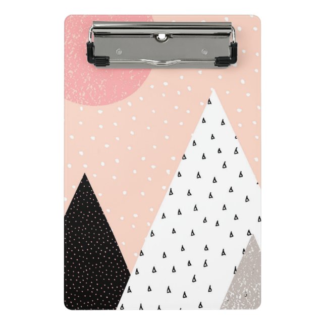 Minicarpeta De Pinza Pico de montaña escandinavo del estilo (Anverso)