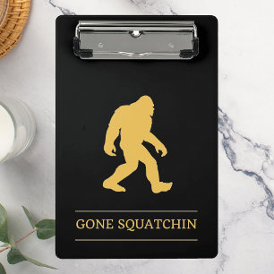 Minicarpeta De Pinza Pie Grande Divertido Desaparecido Sasquatch