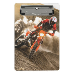 Minicarpeta De Pinza Piloto de Motocross