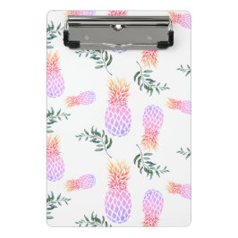 MINICARPETA DE PINZA PINEAPPLE ROSA Y NARANJA