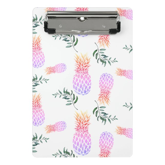 MINICARPETA DE PINZA PINEAPPLE ROSA Y NARANJA (Anverso)