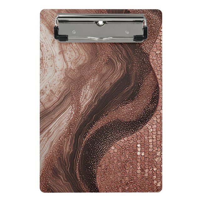 Minicarpeta De Pinza Pintura abstracta elegante (Anverso)