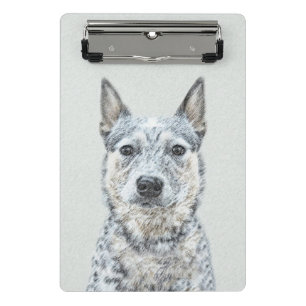 Minicarpeta De Pinza Pintura australiana de perro de ganado bovino - Ar