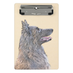 Minicarpeta De Pinza Pintura belga de tervuren - Arte típico de perro o