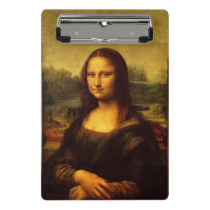 Minicarpeta De Pinza Pintura Bella Artes Leonardo Da Vinci Mona Lisa