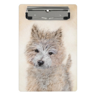 Minicarpeta De Pinza Pintura de Cachorro de Cairn Terrier - Arte Perro