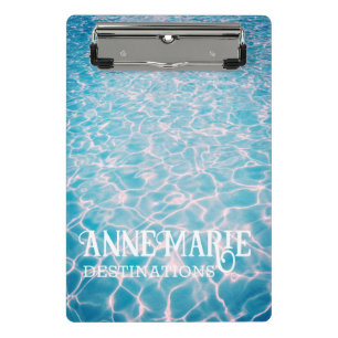 Minicarpeta De Pinza Piscina de verano acuático personalizada