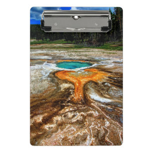 Minicarpeta De Pinza Piscina la termal de Yellowstone