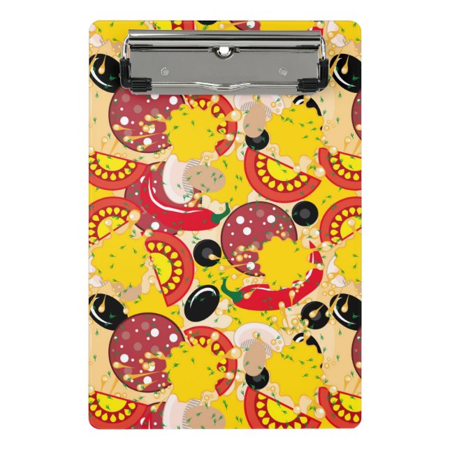 Minicarpeta De Pinza Pizza (Anverso)