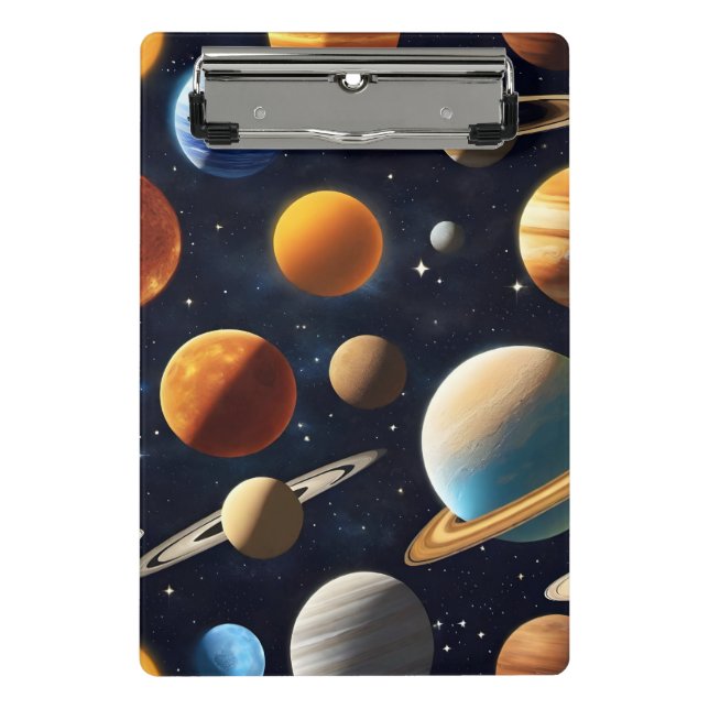 Minicarpeta De Pinza Planetas del Espacio Exterior 2 (Anverso)