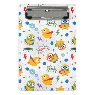 Minicarpeta De Pinza Pollo superhéroe