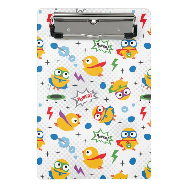 Minicarpeta De Pinza Pollo superhéroe (Anverso)