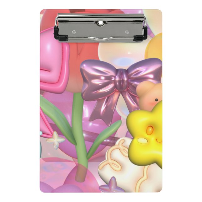 Minicarpeta De Pinza Portátil de fotos espirales (Anverso)