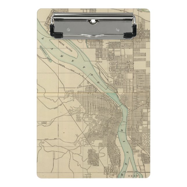 Minicarpeta De Pinza Portland, o (Anverso)