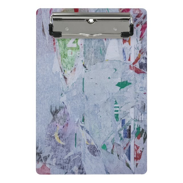 Minicarpeta De Pinza Posters viejos invierno lucen verde blanco gris ro (Anverso)