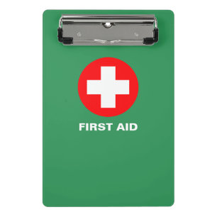 Minicarpeta De Pinza Primeros auxilios - Médico (cruz) - Ambulancia, A