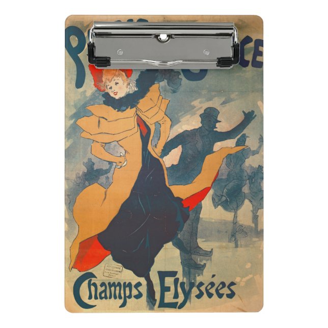 Minicarpeta De Pinza Publicidad de poster el Palais de Glace (Anverso)