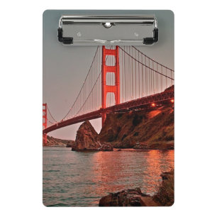 Minicarpeta De Pinza Puente Golden Gate en Sun abajo