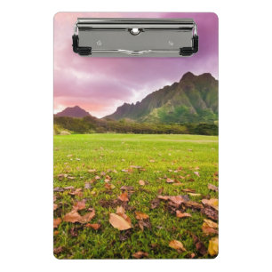Minicarpeta De Pinza Puesta del sol jurásica