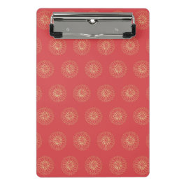 Minicarpeta De Pinza Pumpkin | Golden Zinnia Flower Medallions