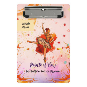 Minicarpeta De Pinza Punto de Vista – Ballet Personalizado 
