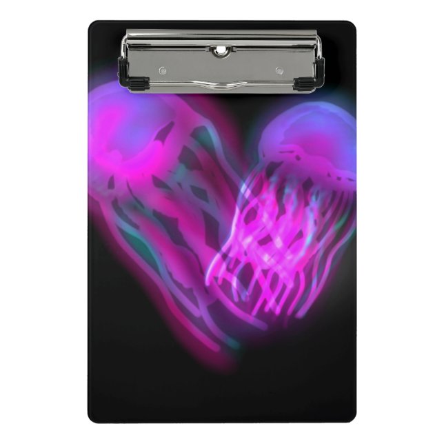 Minicarpeta De Pinza Púrpura de gelatina brillante (Anverso)