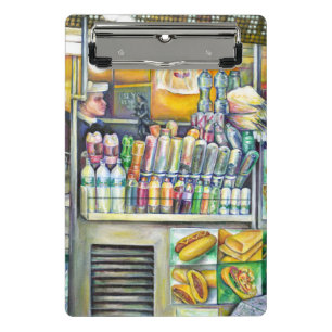 Minicarpeta De Pinza Pushcart ParadisePintura original de temporada