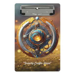 Minicarpeta De Pinza "Radiancia celeste"